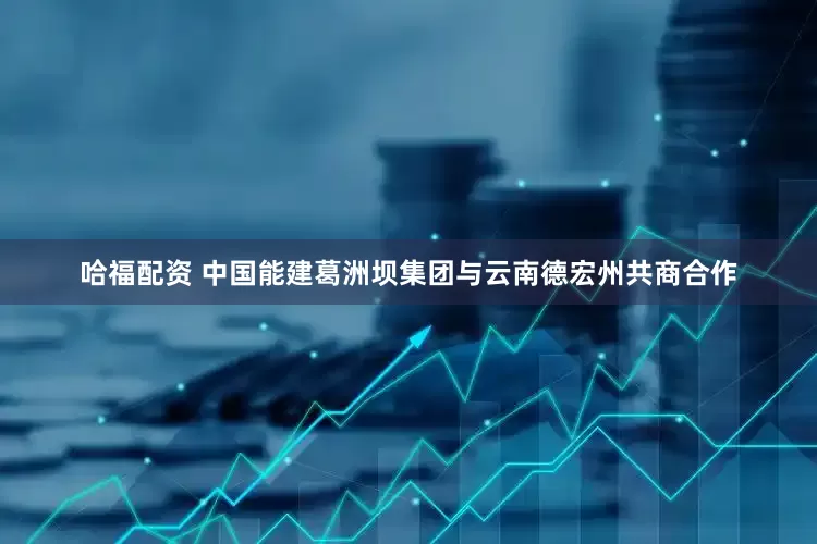 哈福配资 中国能建葛洲坝集团与云南德宏州共商合作
